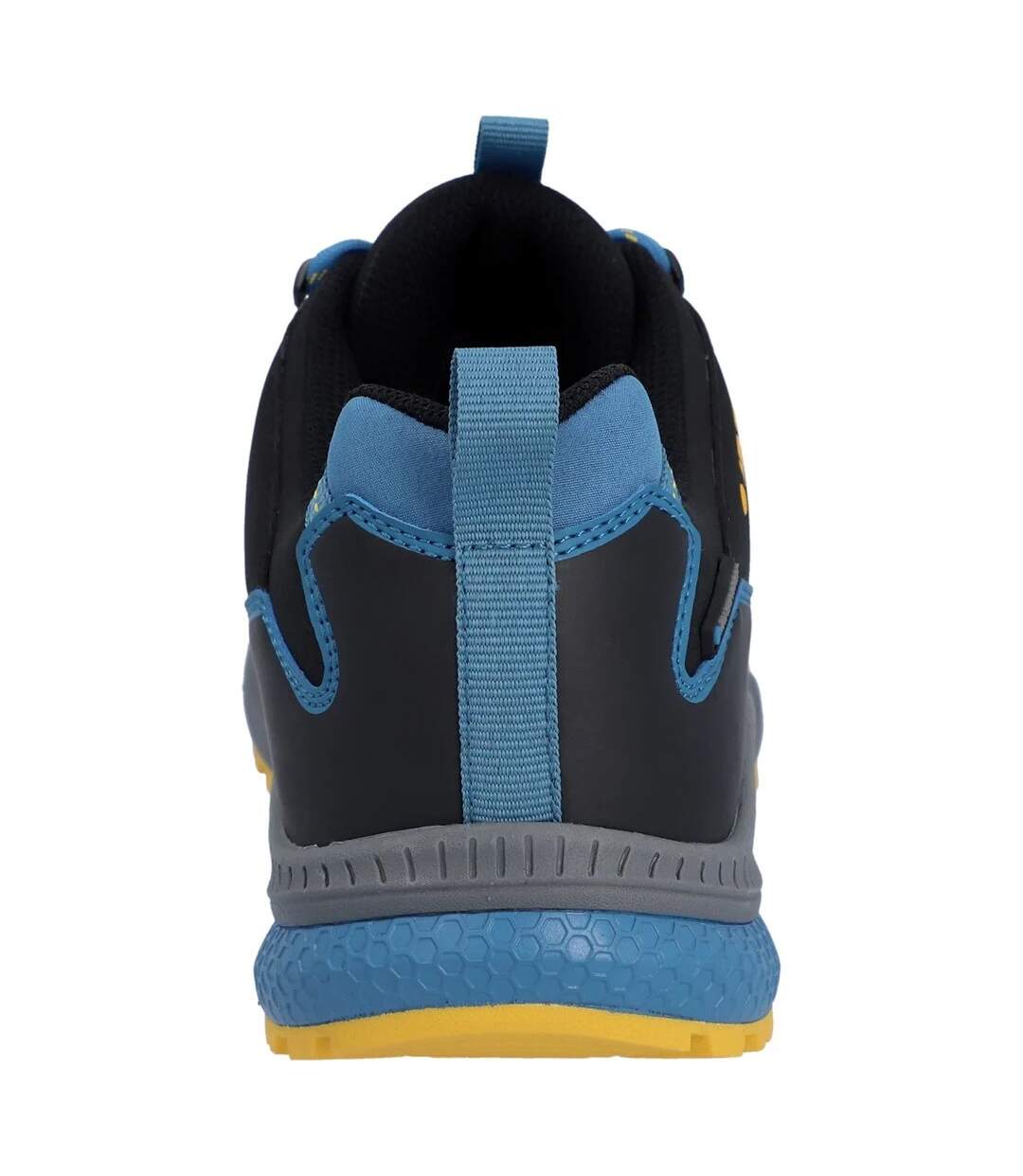 Baskets Stealth Trail Homme Bleu Noir Jaune Hi-Tec-2