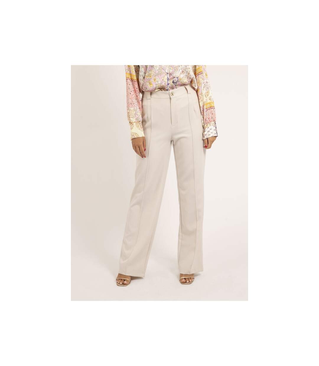 Pantalon coupe droite ELSY - Dona X Lisa-1