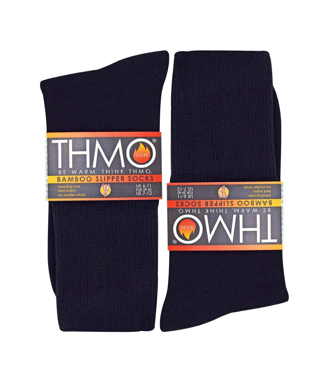 1 Pack Thermal Bamboo Slipper Socks for Winter-2