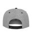 Classic Two Tone Cap Heather Grey Black Flexfit-2
