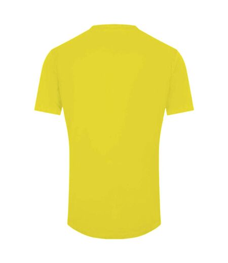 T-shirt Motif Logo Boulon Homme Jaune Cavalli Class