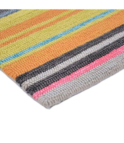 Tapis extérieur tissé kilim rectangle LAVIDA