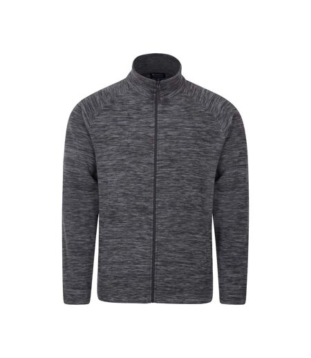 Mens snowdon ii full zip fleece jacket charcoal Mountain Warehouse