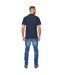 Mens Morwell Polo Shirt Navy Bewley & Ritch-3