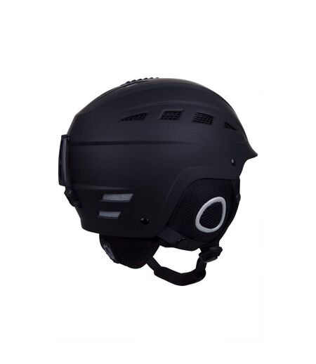 Unisex adult pinnacle ski helmet m black Mountain Warehouse