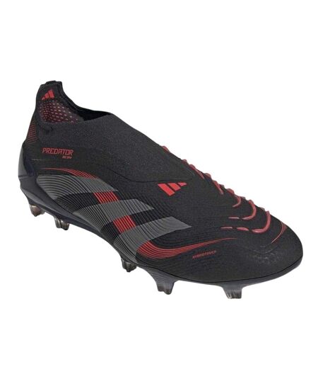 Chaussures De Foot Pour Terrain Ferme Predator Elite Homme Noir Gris Adidas