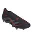 Chaussures De Foot Pour Terrain Ferme Predator Elite Homme Noir Gris Adidas-1