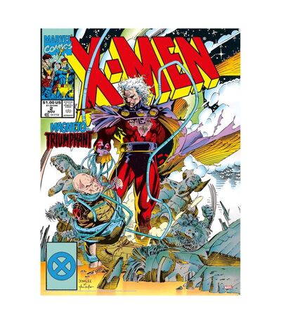 X-Men Triumphant Comic Magneto Print (Multicolored) (40cm x 30cm)