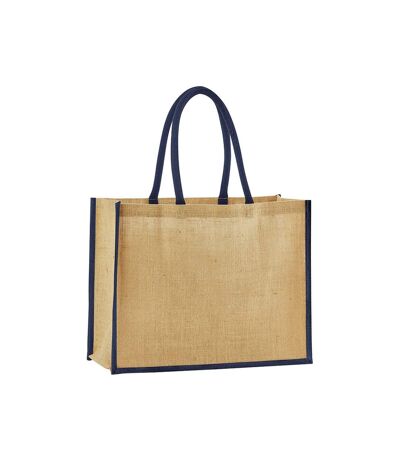 Sac de courses classic taille unique beige pâle / bleu marine Westford Mill