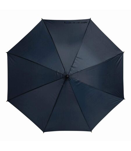 Parapluie Droit Motif/style Poignée En Bois Tango 89 Cm X 103 Cm Bleu Foncé L-Merch