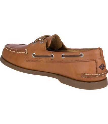 Sperry Mens Authentic Original Leather Boat Shoes (Nutmeg)