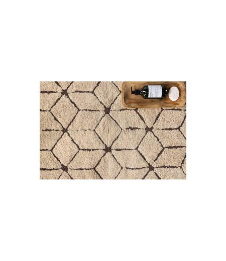 Tapis de Salle de Bain Petrus 60x90cm Marron