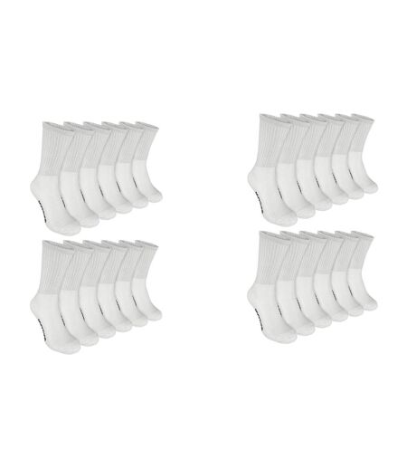 Mens 24 Pairs Bamboo Cotton Sports Socks