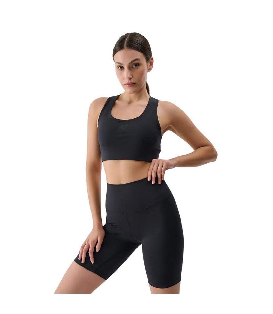 Cuissard De Cyclisme Rss25tfstf019 Femme Noir 4F-2