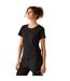 T-shirt ada femme noir Regatta Professional