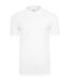 Polo homme blanc Build Your Brand-1