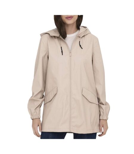 Veste imperméable beige femme jdy raincoat