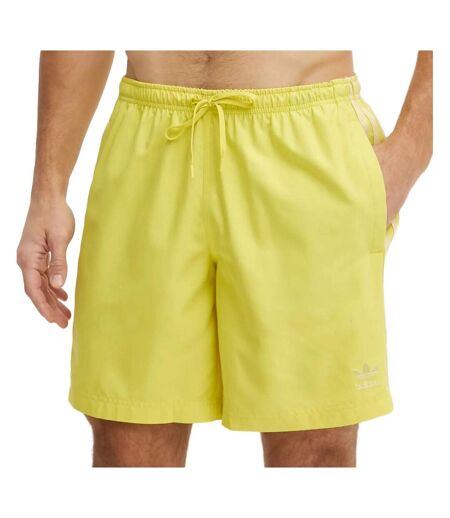 Short de bain jaune homme adidas swimsh 8in
