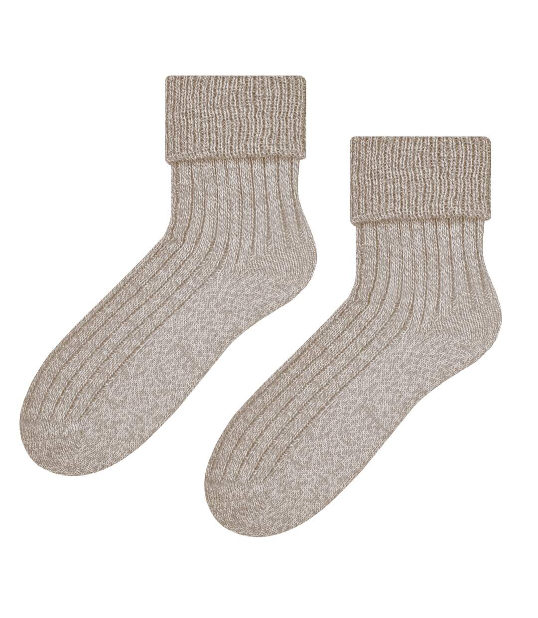 Steven - Femme Chaussettes Lit Laine Crew Chaudes | Chaussettes Douces Polaire-1