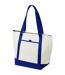 Bullet Lighthouse Non Woven Cooler Tote (Natural/Royal Blue) (44.5 x 15.2 x 34.3 cm) - UTPF1327