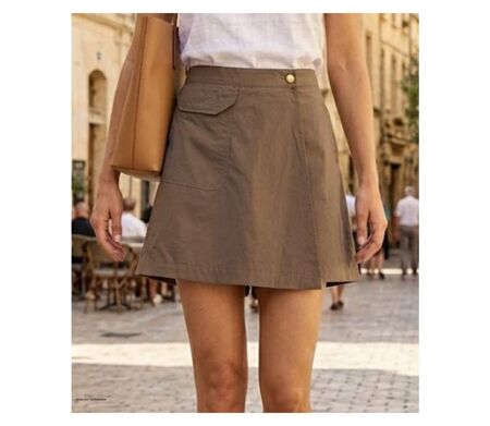 MAYFLOWER MARION2 – Jupe-short en pur coton pour un confort et un style d'été naturels