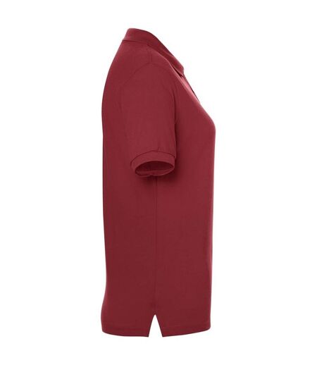 Polo Classic Femme Bordeaux James And Nicholson