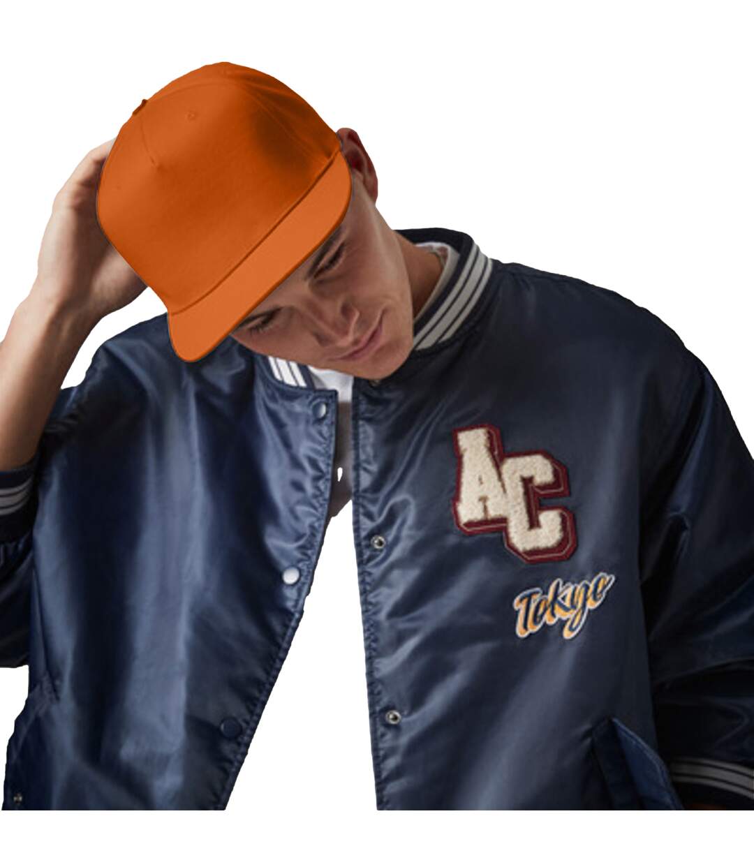 Casquette ajustable orange Beechfield