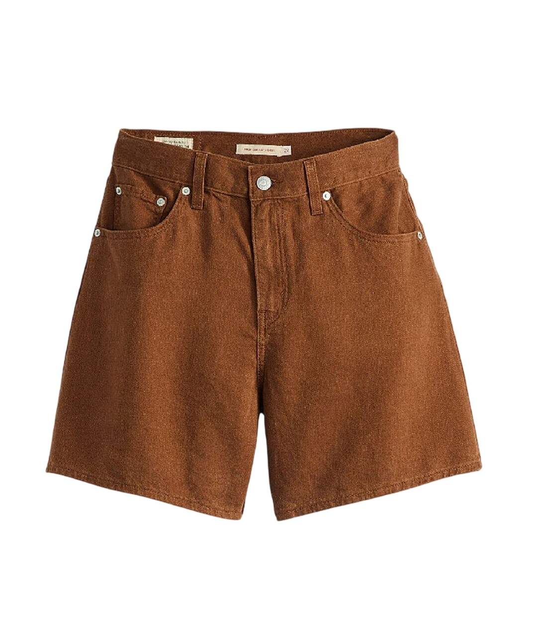 Short Femme Marron Levis-2