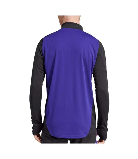 Allemagne sweat 1/4 zip violet homme adidas tiro 24