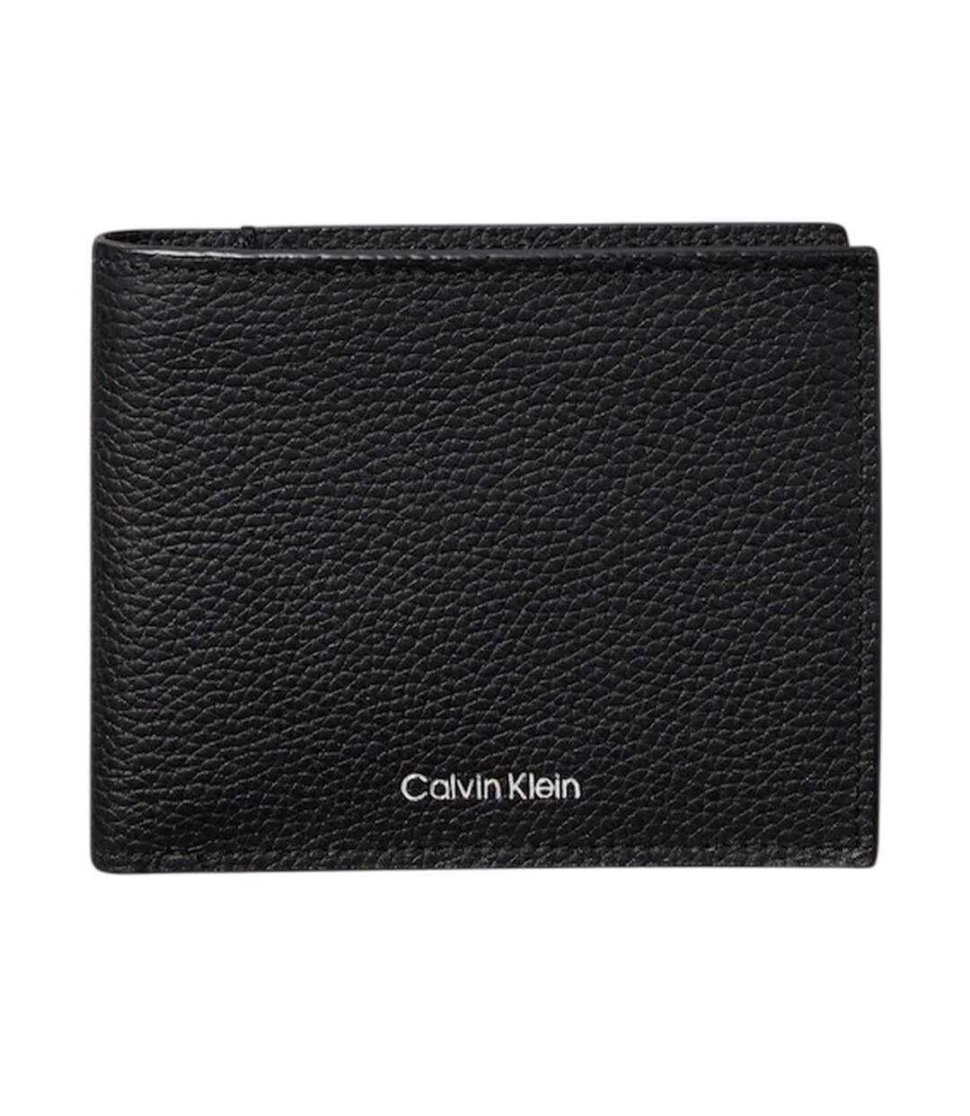 Portefeuille Tous Les Jours Motif/style En Relief Taille Unique Noir Calvin Klein-1