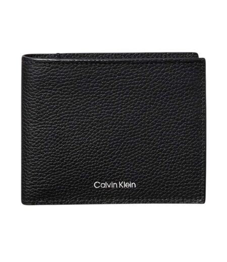 Portefeuille Tous Les Jours Motif/style En Relief Taille Unique Noir Calvin Klein