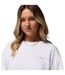 T-shirt Motif/style Floral Femme Blanc Columbia-3