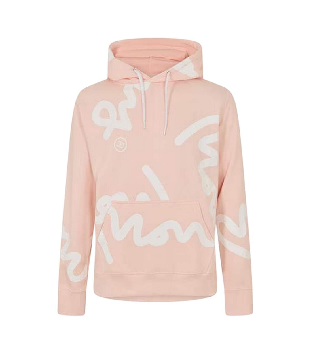Mens Signature Hoodie Pink Money-1
