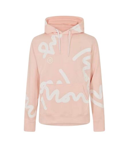 Mens Signature Hoodie Pink Money