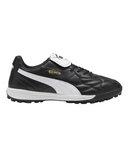 Mens King Top Rubber Astro Turf Trainers  Black Puma
