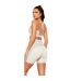 Brassière De Sport Motif/style Blocs De Couleurs Femme Vert Missy Empire-3