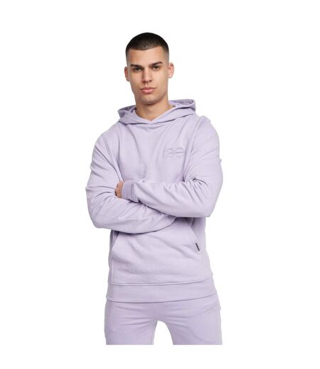 Sweat à capuche emmson homme violet clair Crosshatch