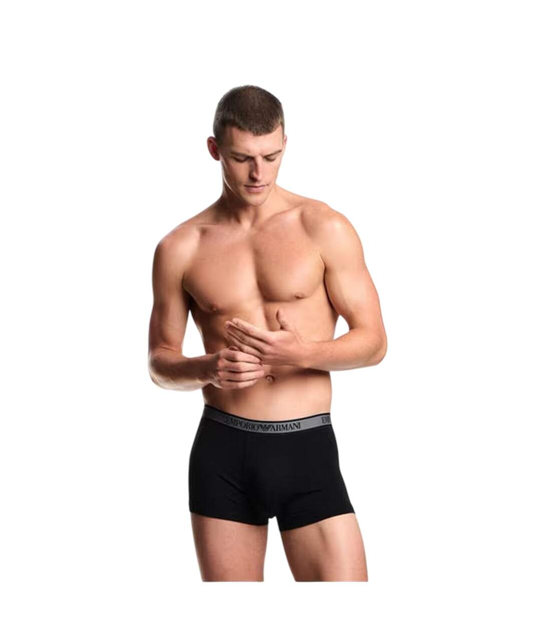 Lot De 3  Boxers Core Homme Noir Noir Emporio Armani-3