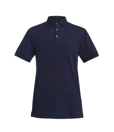 Brook Taverner Mens Hampton Cotton Polo Shirt (Navy)