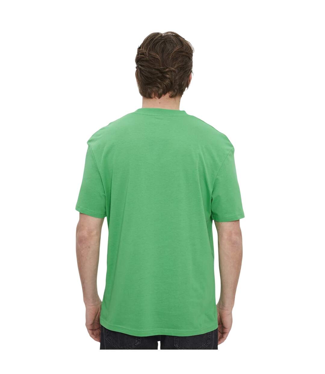 Mens Embroidered Logo Relaxed Fit T-shirt Island Green Jack And Jones-3