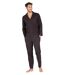 Pyjama long col ouvert homme L'écossais Eminence-5