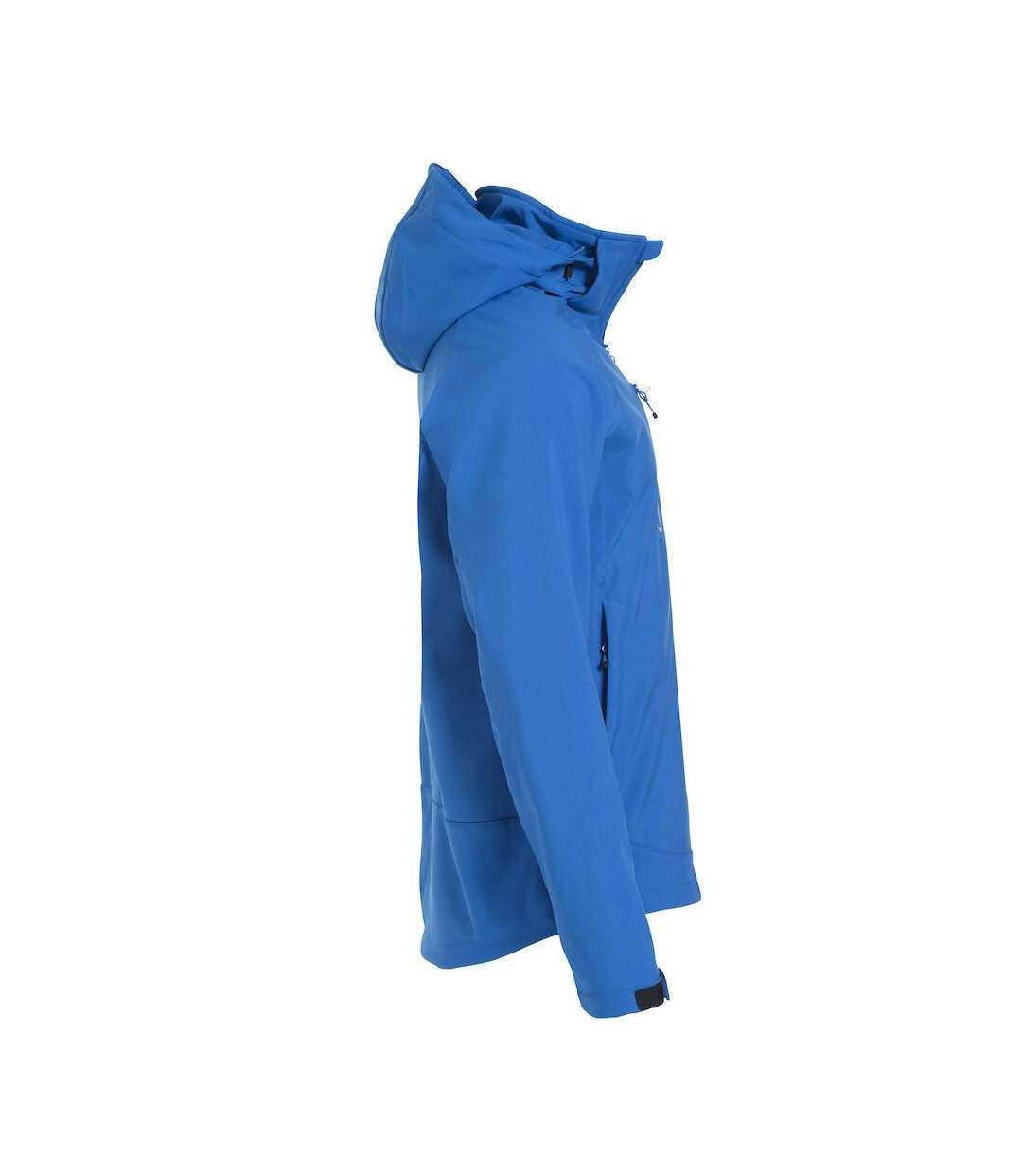 Mens Milford Soft Shell Jacket Royal Blue Clique-4