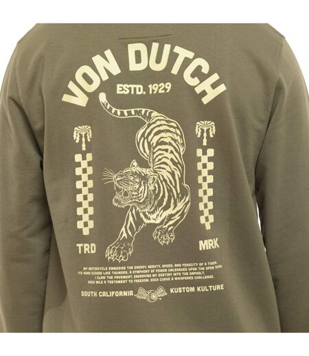Sweat homme col rond en french terry Curve Vondutch