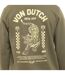 Sweat homme col rond en french terry Curve Vondutch-4