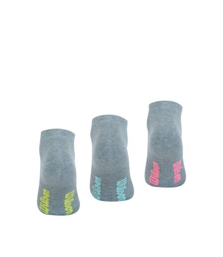 Lot de 3 paires de chaussettes basses femme Essentiel Wilson