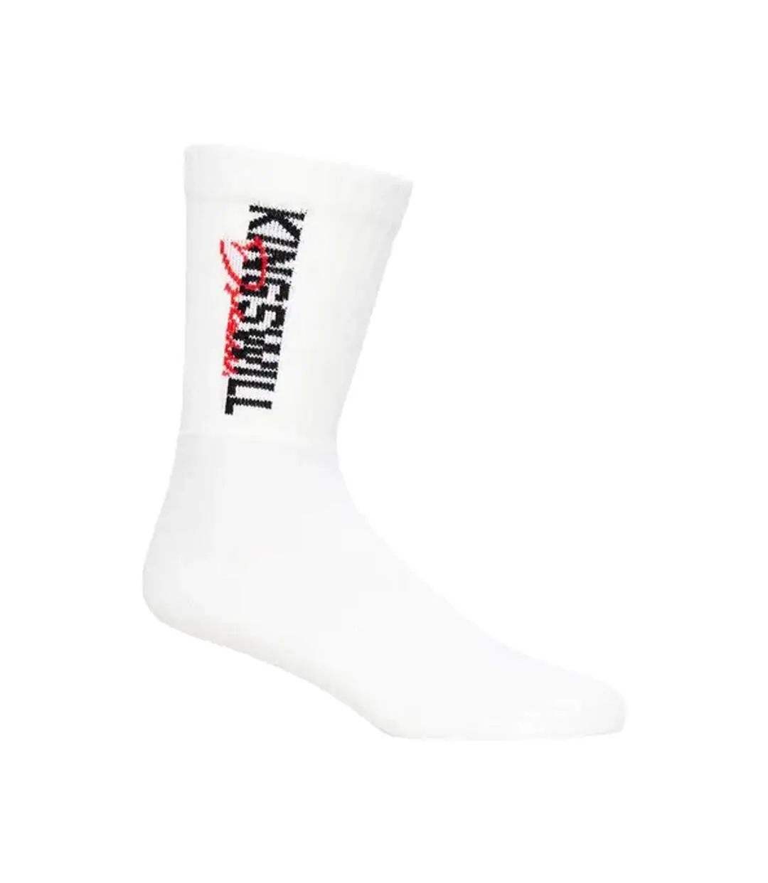 Pack Of 3  Mens Bilkie Sports Socks  White Kings Will Dream-2