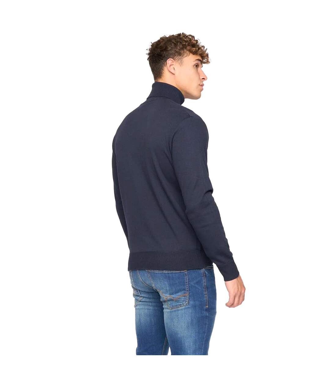 Pull cliveden homme bleu marine Bewley & Ritch