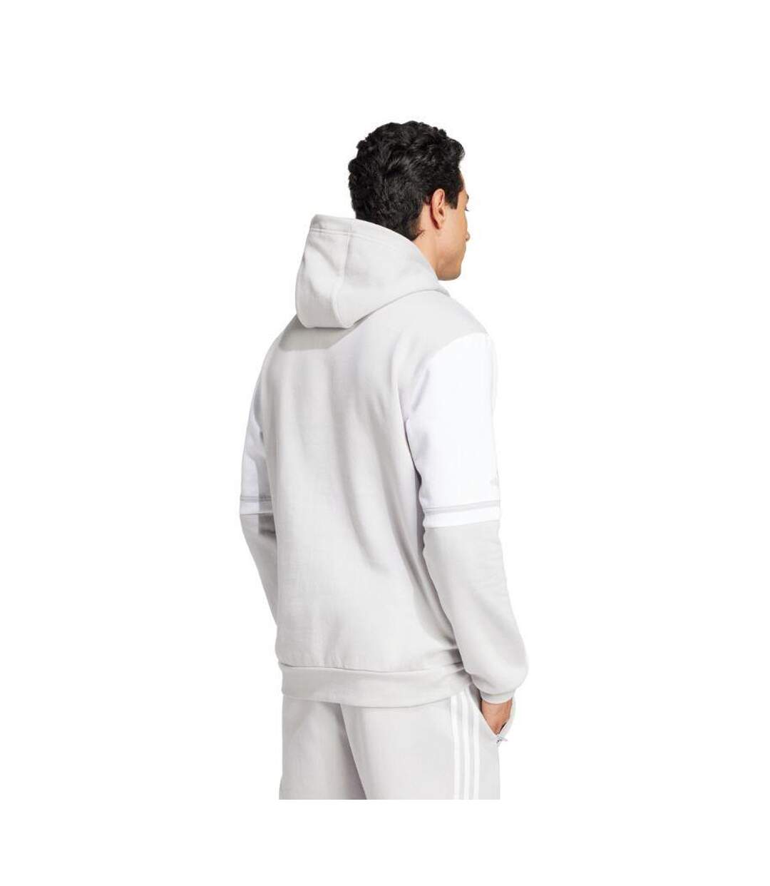 Sweat À Capuche Squadra Homme Gris Adidas-3