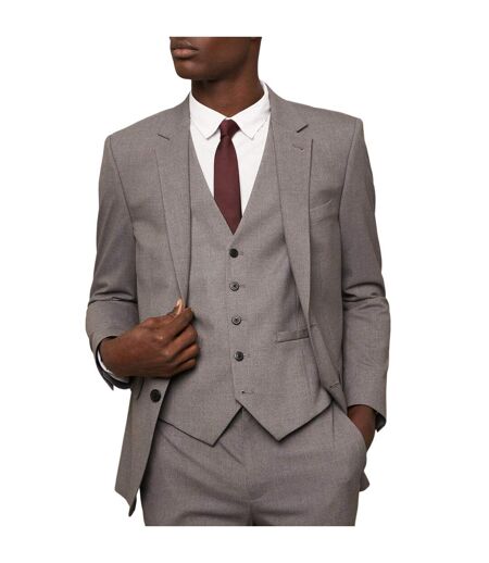 Burton Mens Essential Plus Tailored Suit Jacket (Light Grey)
