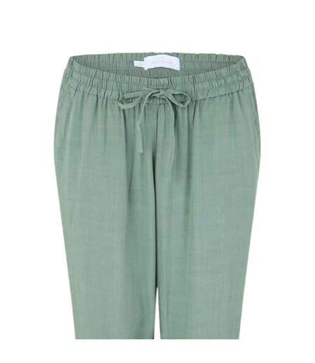 Pantalon Motif/style Uni Femme Vert Mamalicious